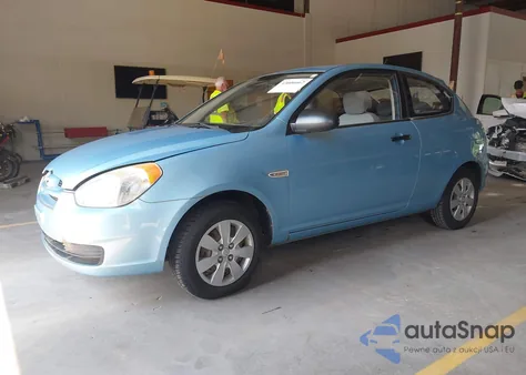 2009 Hyundai Accent Gs z USA, uszkodzony, nr VIN KMHCM36C99U129151